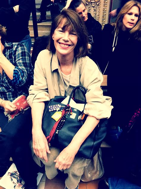 jane birkin hermes purse|jane Birkin carrying a bag.